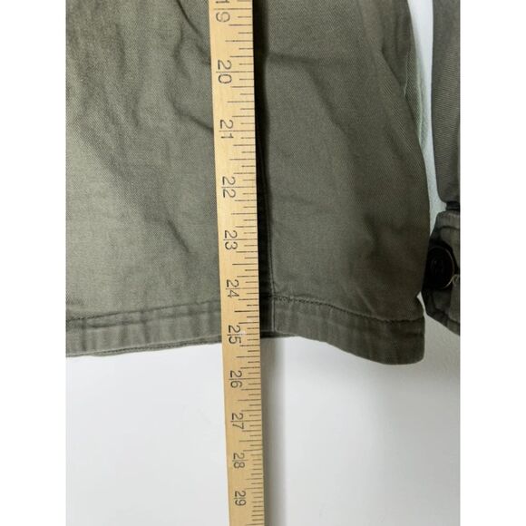 Mudd Green Black Military Full Zip Jacket Embroidery Size Medium - Picture 4 of 6